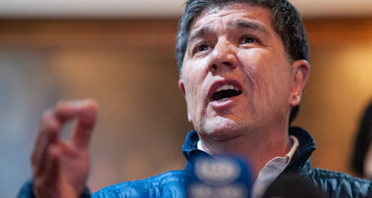 Imagen del subsecretario del Interior, Manuel Monsalve