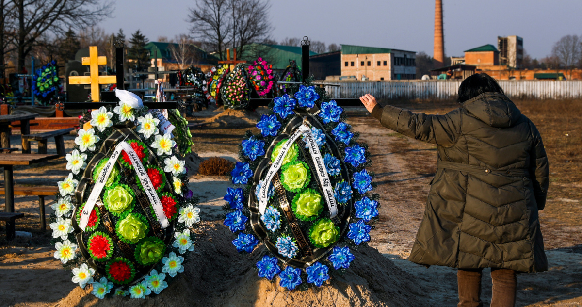 muertos en Ucrania