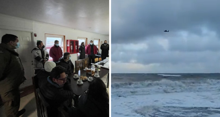 mujer arrastrada por el mar en Pelluhue