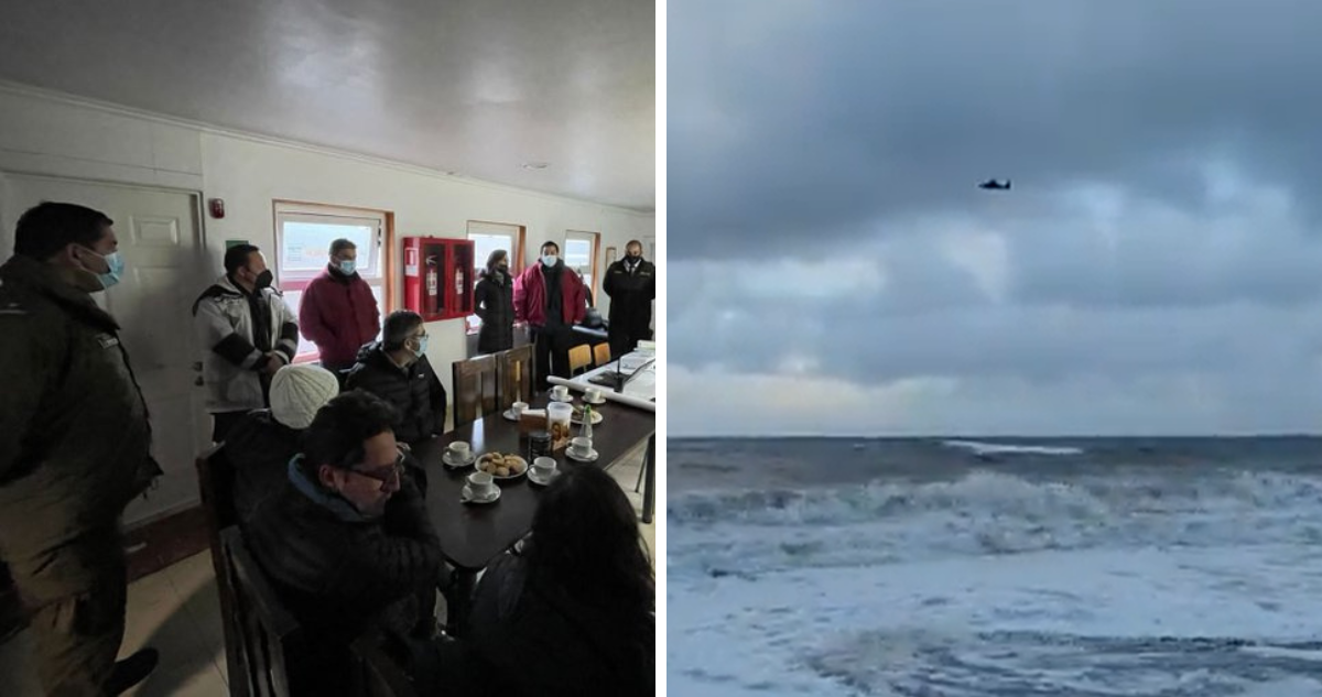 mujer arrastrada por el mar en Pelluhue