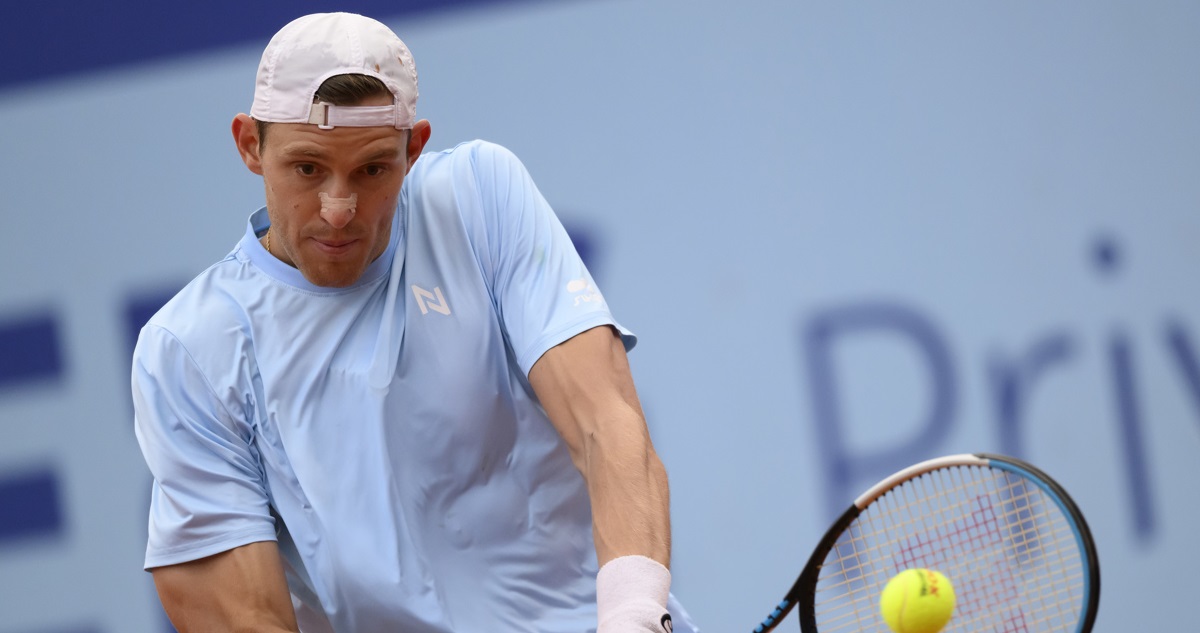 Nicolás Jarry tuvo debut y despedida en Kitzbühel.