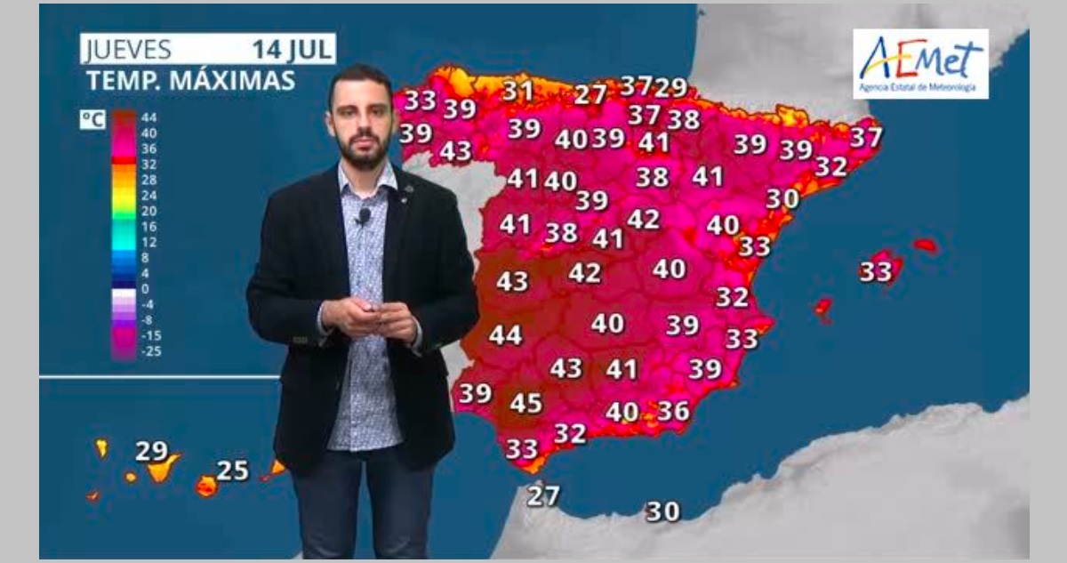 Ola de calor en España