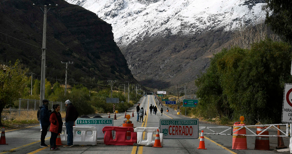 Paso Fronterizo Los Libertadores se mantiene cerrado por mal tiempo: personas fueron evacuadas