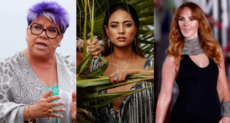 Patricia Maldonado, Camila Recabarren y Catalina “Cata” Pulido posan para la cámara.