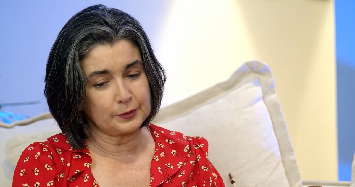 Paulina Urrutia hablando en De Tú a Tú de su esposo Augusto Góngora.