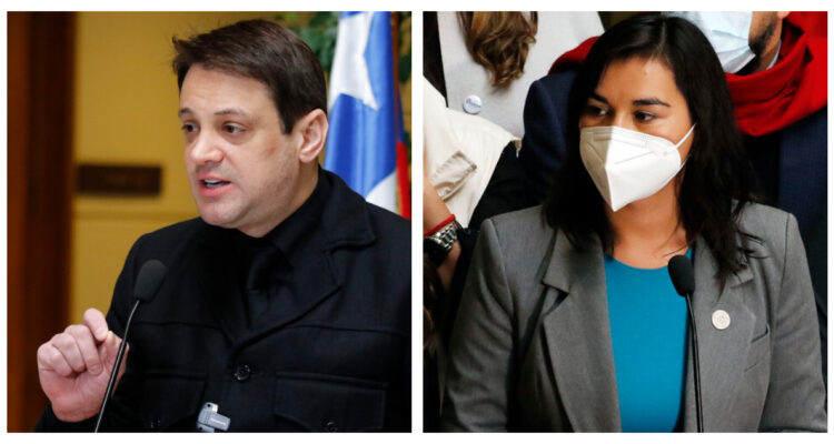 Izkia Siches y Gaspar Rivas