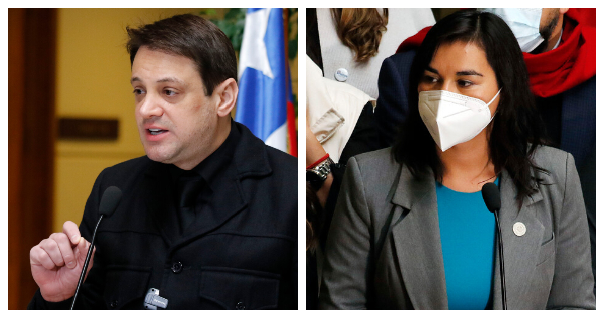 Izkia Siches y Gaspar Rivas