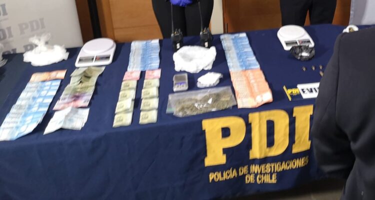 PDI capturó “al Guti” y a 8 personas de su banda por tráfico de drogas y lavado de activos