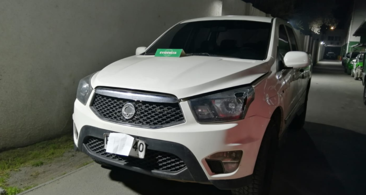 persecución policlal en la granja