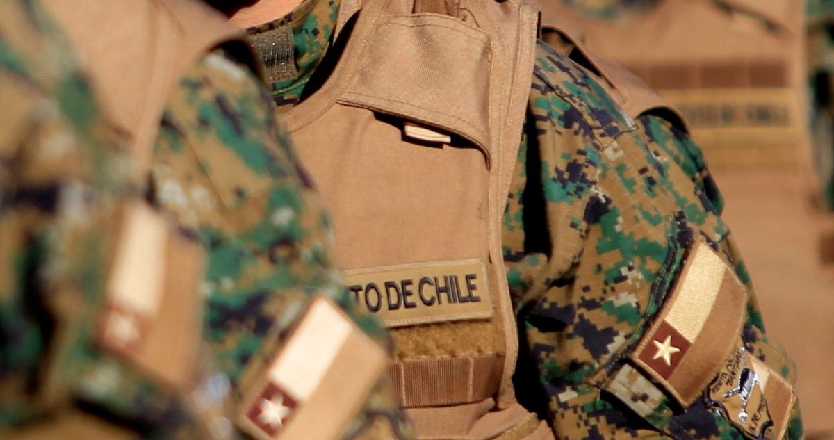Imagen de contexto de un funcionario del Ejército