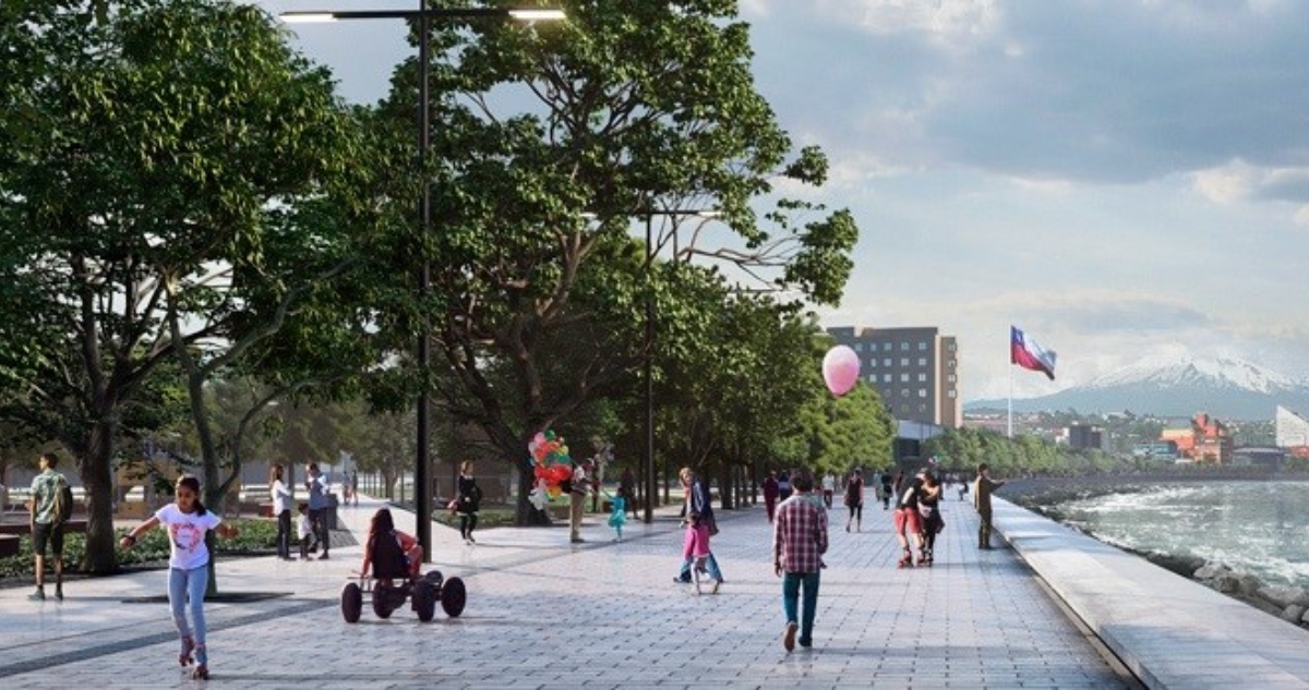 Captura de video de proyecto Parque Costanera