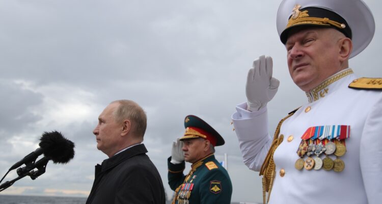 Putin anuncia ambiciosa doctrina naval que ve a Estados Unidos como la mayor amenaza para Rusia