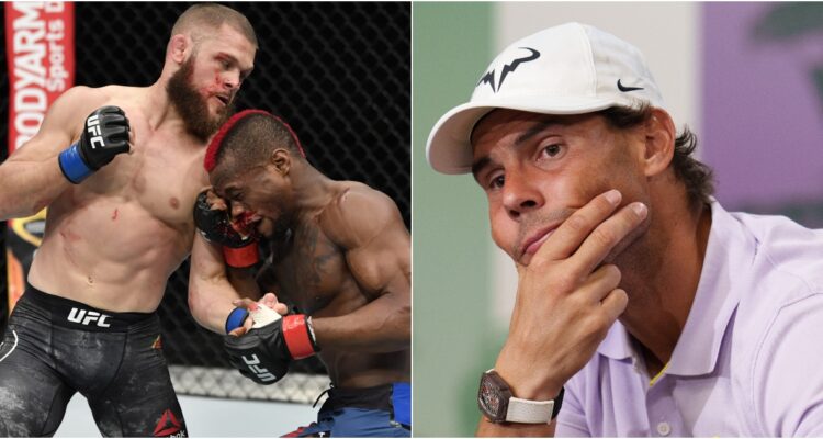 Rafael Fiziev y Rafael Nadal