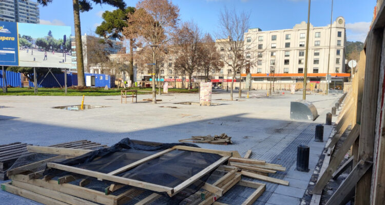 Remodelación de la Plaza Independencia de Concepción