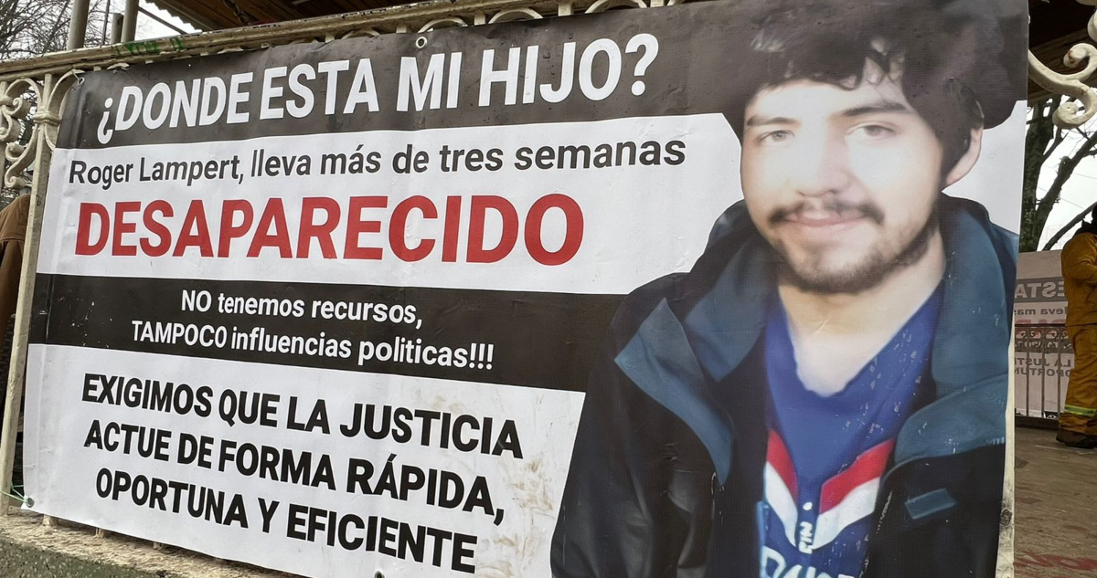Roger Lampert desaparecido