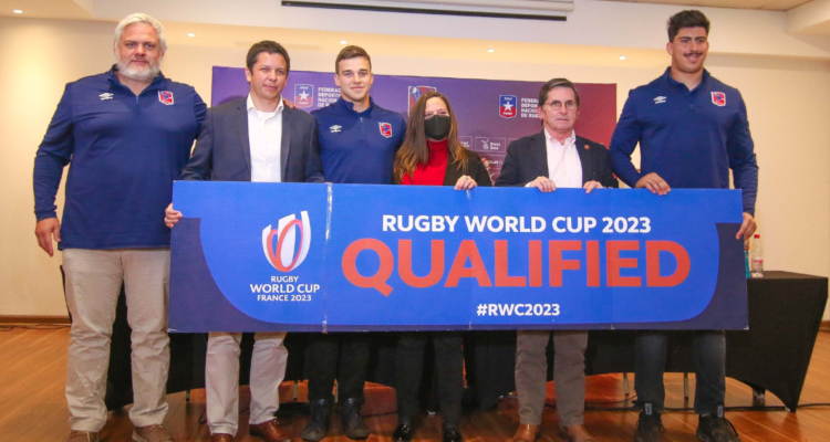 Los ‘Cóndores’ llegan a Chile tras clasificar al Mundial de Rugby de Francia 2023.