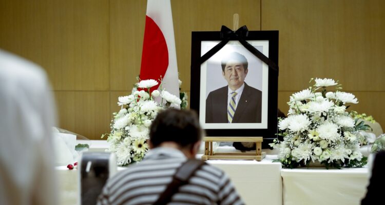 El funeral de Shinzo Abe