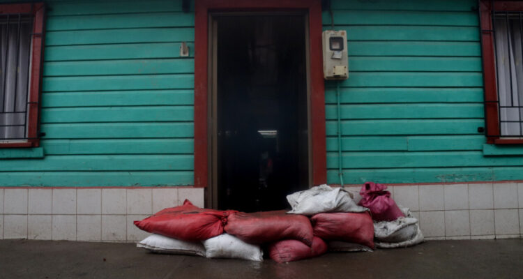 Sistema frontal deja cerca de 40 viviendas afectadas en la región del Bío Bío