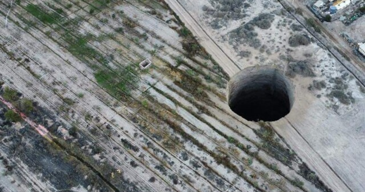Socavón en Tierra Amarilla