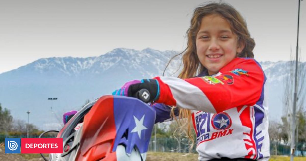 Il concourra à neuf ans : la promesse du BMX chilien sera aux Championnats du monde en France |  Des sports