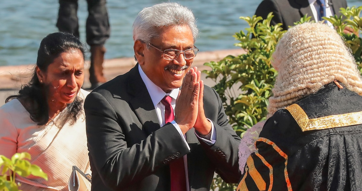 Presidente de Sri Lanka, Gotabaya Rajapaksa