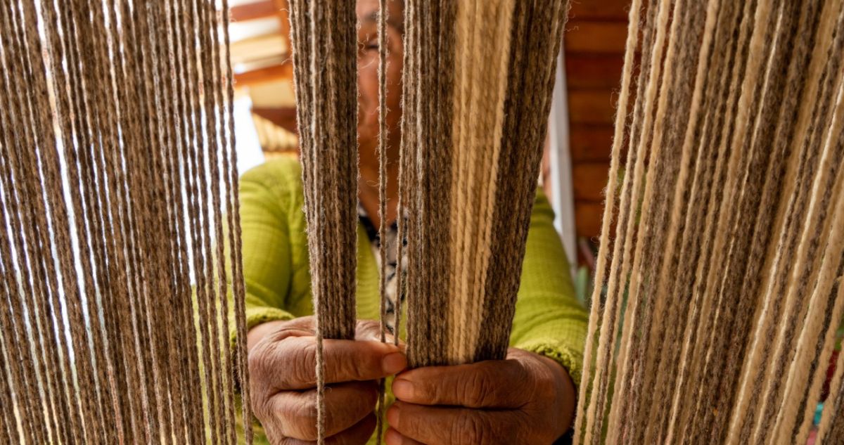 tradición del telar mapuche