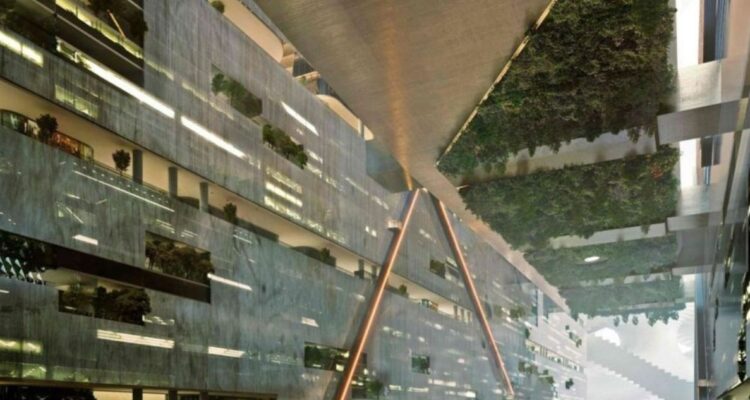 Rascacielos The Line en Arabia Saudita