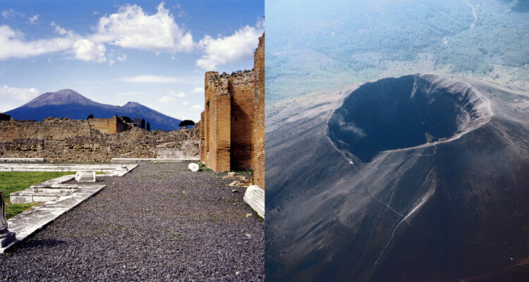 Turista cae al cráter del Monte Vesubio y sobrevive