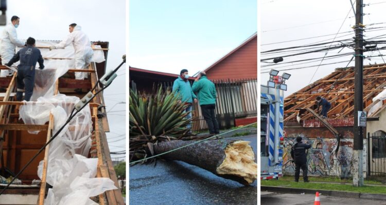 vecina Talcahuano fuerte viento