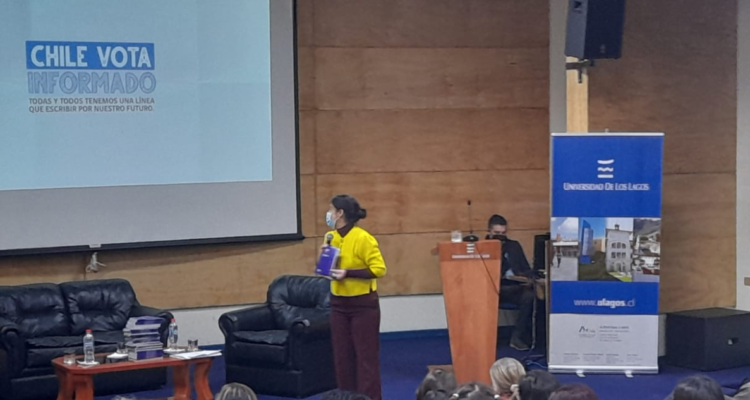 Visita de Valeska Naranjo en la región de Los Lagos