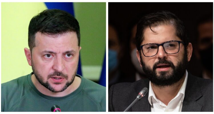 Edición, Volodimir Zelensy y Gabriel Boric.