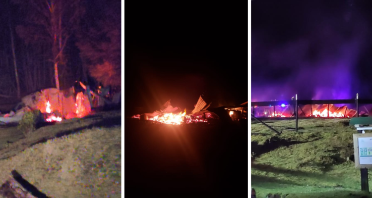 Ataque incendiario en Panguipulli