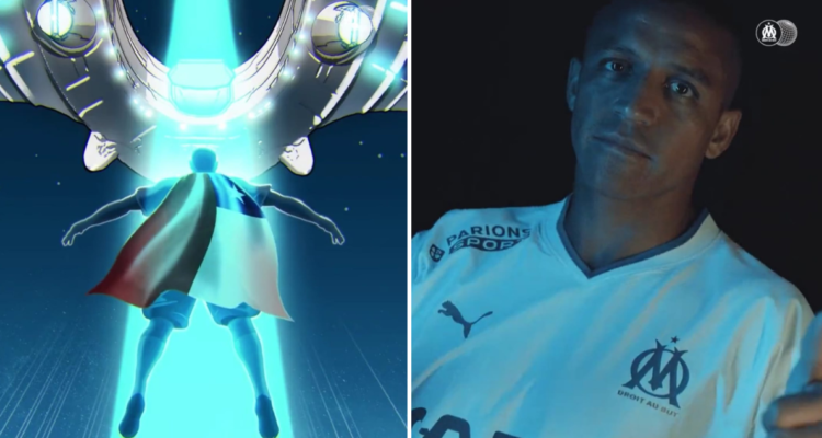 Alexis Sánchez es presentado en el Marsella.