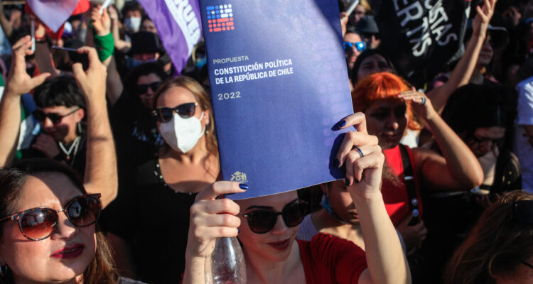 Acto de cierre de campaña por plebiscito