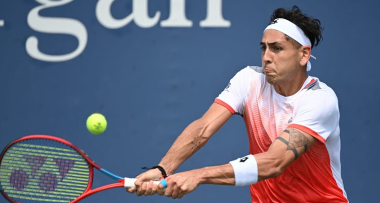 Alejandro Tabilo se impuso en su debut en el US Open.