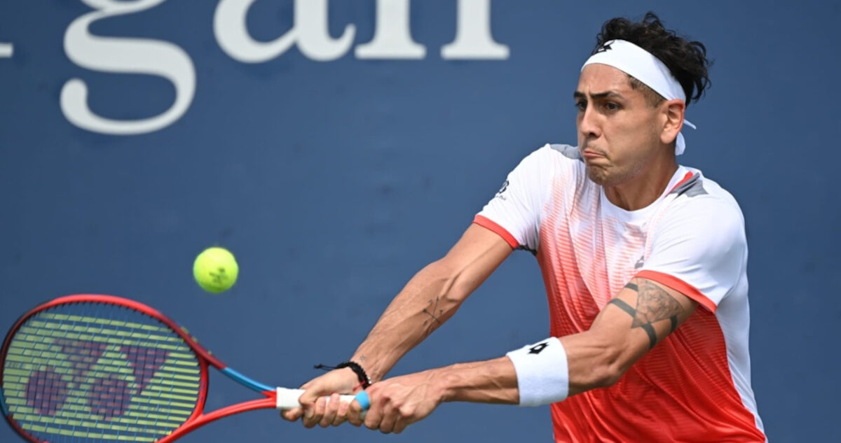 Alejandro Tabilo se impuso en su debut en el US Open.