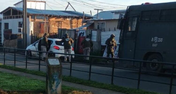 Allanamiento carabineros droga temuco