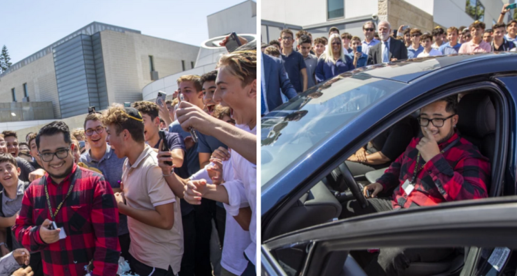 Alumnos de EE.UU regalan auto a profesor de matemáticas: demoraba cuatro horas en llegar