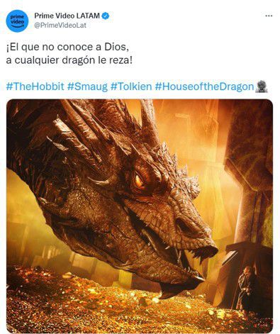 Amazón se burla de HBO Max tras estreno de House of the Dragon