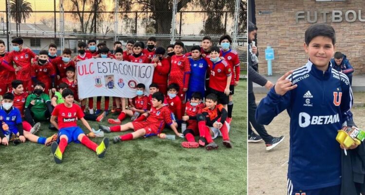 La serie sub12 de La Calera envió su respaldo a Aníbal Ortiz