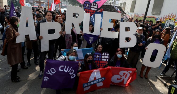 Campaña del Apruebo previo al plebiscito