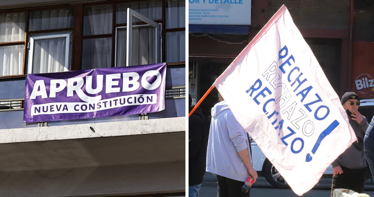 apruebo y rechazo
