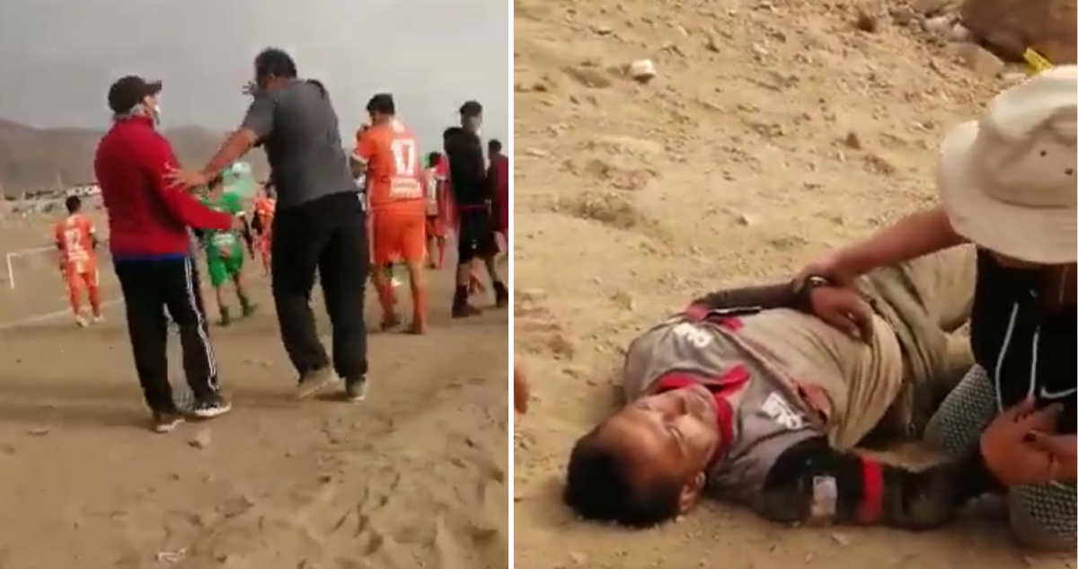 Un árbitro fue agredido brutalmente en Antofagasta