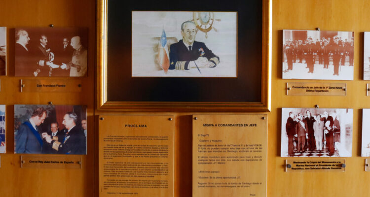 Armada deberá informar sobre bustos o estatuas en homenaje a excomandantes en la Escuela Naval