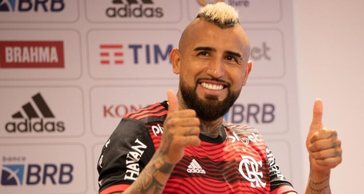 Prensa brasileña llena de elogios a Arturo Vidal en Flamengo