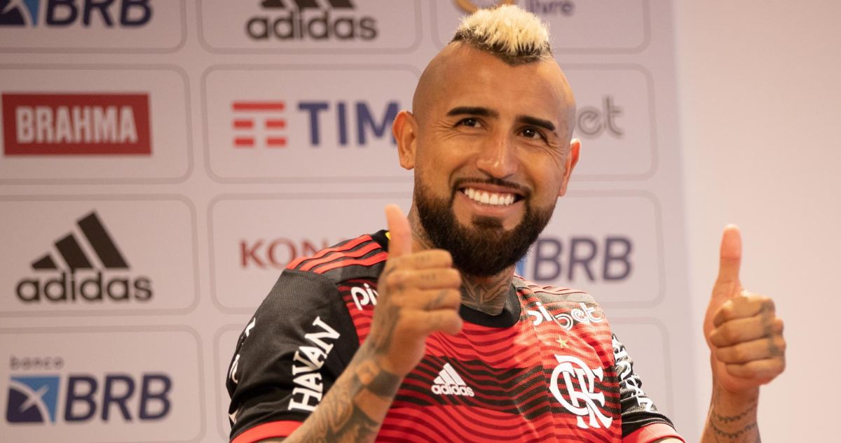 Prensa brasileña llena de elogios a Arturo Vidal en Flamengo