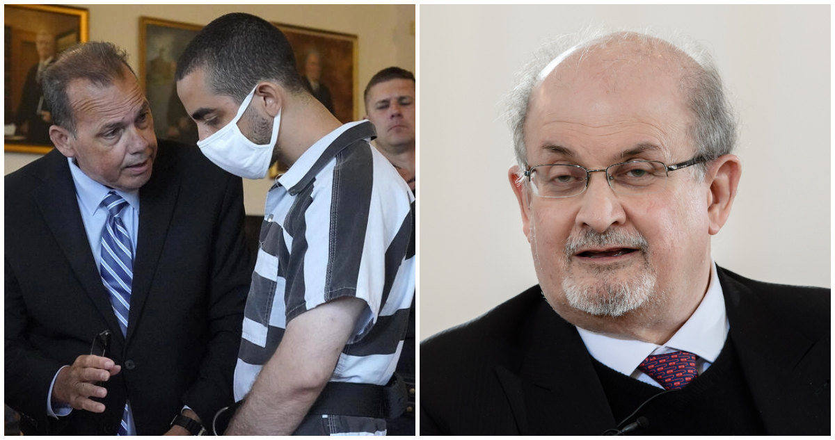 Atacante de Salman Rushdie se dice sorprendido de que el escritor haya sobrevivido