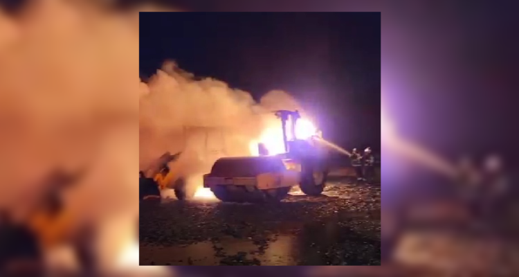 Imagen de ataque en Angol