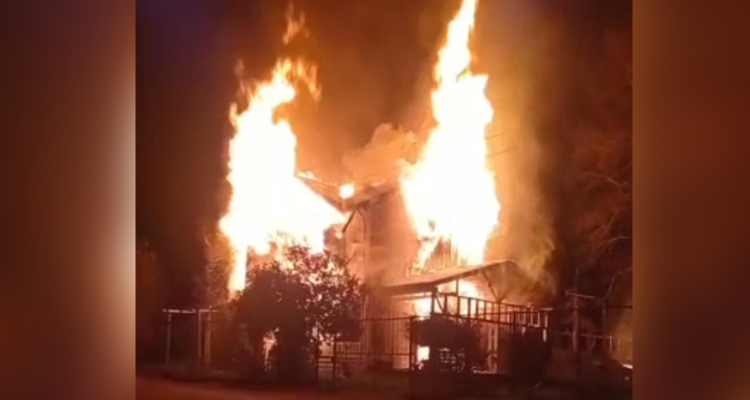 ataque incendiario en Cañete