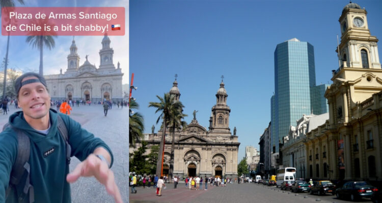 Bloguero holandés critica Plaza de Armas de Santiago